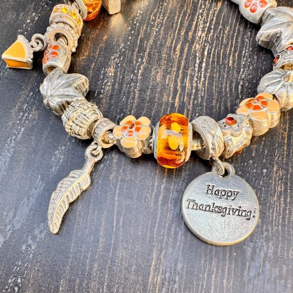 Willabee & Ward October Halloween & November Thanksgiving Bracelets Month Charms - Picture 11 of 14